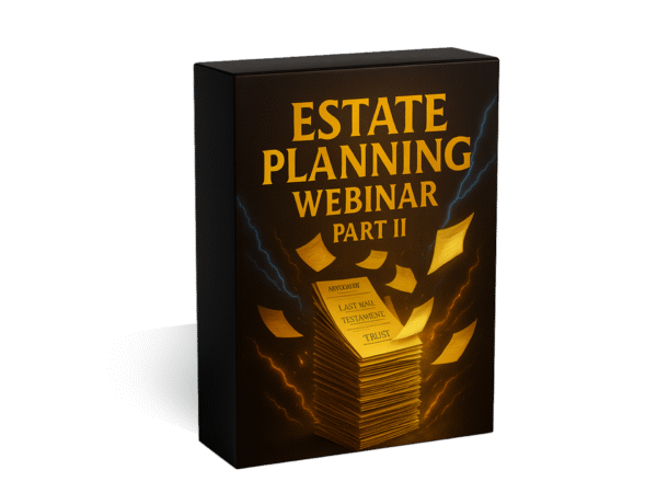 Estate Webinar Part 2