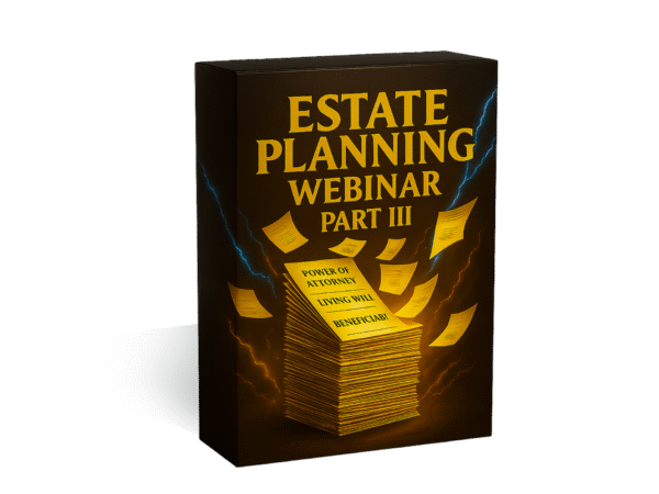 Estate Webinar & Special Return Part 3