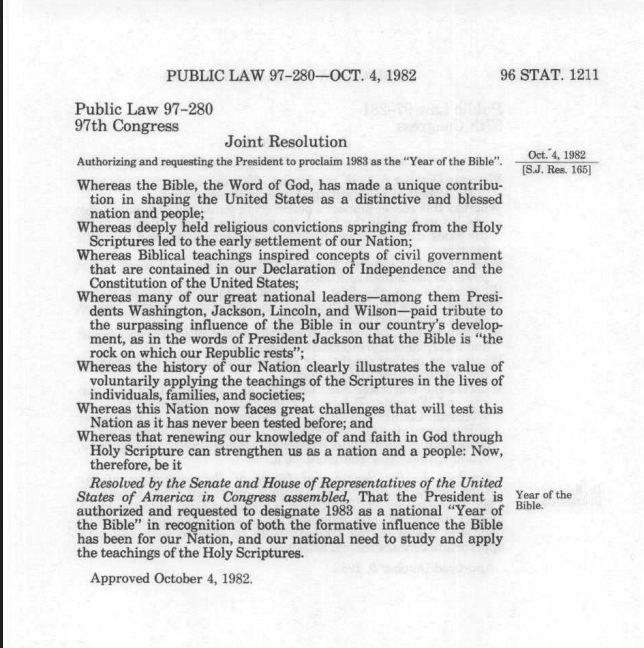 public law 97-280